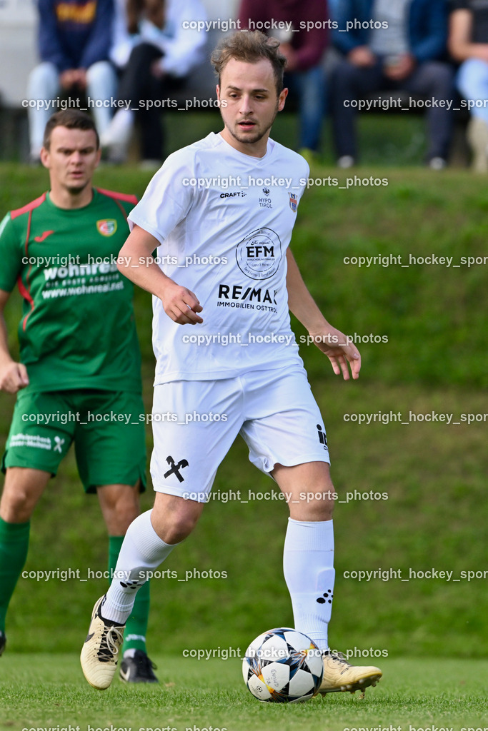 FC ASKÖ Gmünd vs. Union Matrei  | #19 Luca Jakob Blassnig Matrei, FC ASKÖ Gmünd vs. Union Matrei , FC ASKÖ Gmünd vs. Union Matrei  am 21.09.2024 in Gmünd (Sportplatz Gmünd), Austria, (Photo by Bernd Stefan)