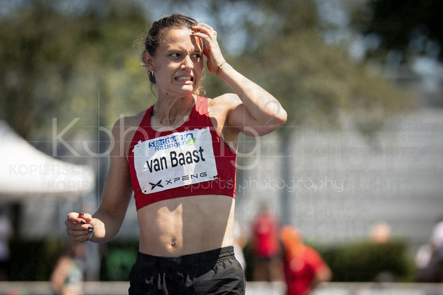 Multisport Event; Ratingen, 28.06.2026 | RATINGEN, GERMANY - JUNE 28, 2026 : Hanna van Baast (NED / Netherlands) reacts in the heptathlon’s javelin throw during the Multisport Event at Stadion Ratingen on June 28, 2026 in Ratingen, Germany.
