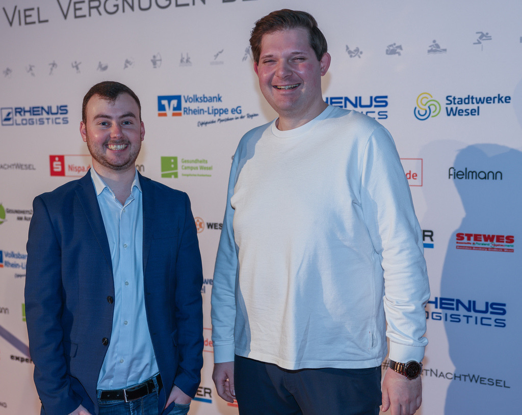 top-top.de250214-115 | Die 3. Weseler SportNacht, die große Sportgala mit Ehrungen der Weseler Sportler des Jahres 2024 findet am Freitag, den 14.02.2025 im Festzelt an der Rheinpromenade statt.Foto: Erwin Pottgiesser