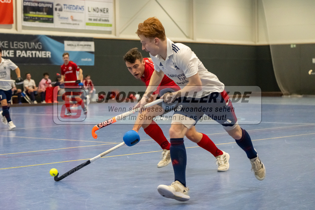 HK_20250201_102148 | 2. Bundesliga Halle Herren Düsseldorfer HC - Club Raffelberg am 1.2.2025 Halle am Seestern, Düsseldorf ,