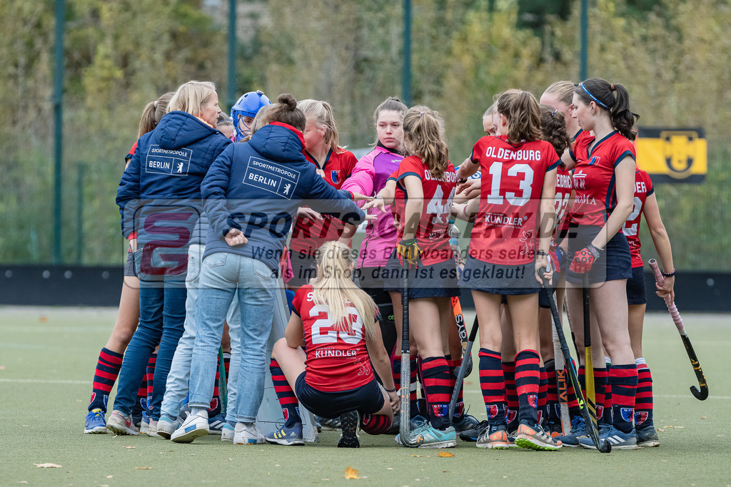 HK_20231022_105915 | Platz 3 Deutsche Meisterschaft Feld WU16 Berliner HC - Harvestehuder THC am 22.10.2023 DHC, Düsseldorf ,