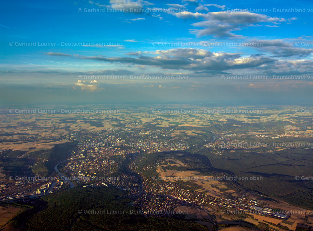 2514677 | Blick über Würzburg von Südost nach Nordwest 2007