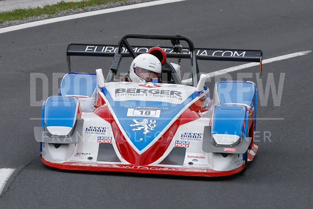 Rechberg Hill Climb 2025 – FIA European Hill Climb Championship | Rechberg Hill Climb 2025, part of the FIA European Hill Climb Championship. High-speed racing action, mountain scenery, atmosphere and pure motorsport passion captured in detail. The image shows Karel BERGER (CZE) Osella PA21 JrB Suzuki.          