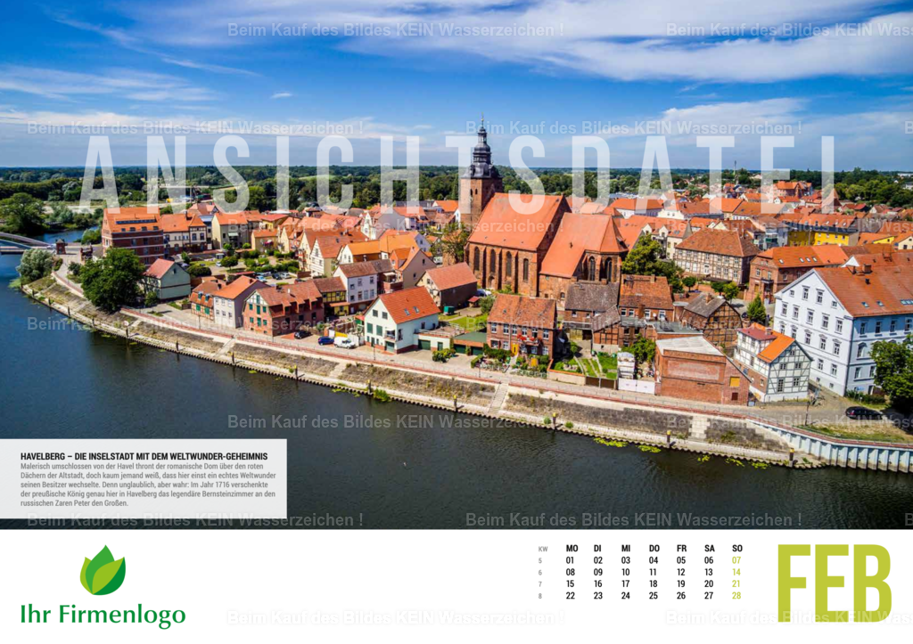 2_Sachsen-Anhalt_Luftbild_Kalender_2027_Februar | Sachsen-anhalts schönste Luftbildaufnahmen für Firmenkalender - Realisiert mit Pictrs.com