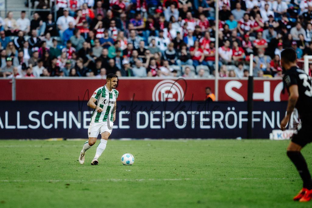 2. Bundesliga, Saison 2024/25, 28. Spieltag: Fortuna Düsseldorf - SC Preußen Münster | Düsseldorf, 05.04.2025: 2. Bundesliga, 28. Spieltag, Fortuna Düsseldorf gegen SC Preußen Münster in der Merkur Spiel-Arena in Düsseldorf. Foto: sportfotografie.ms | Markus Paletta - Realisiert mit Pictrs.com