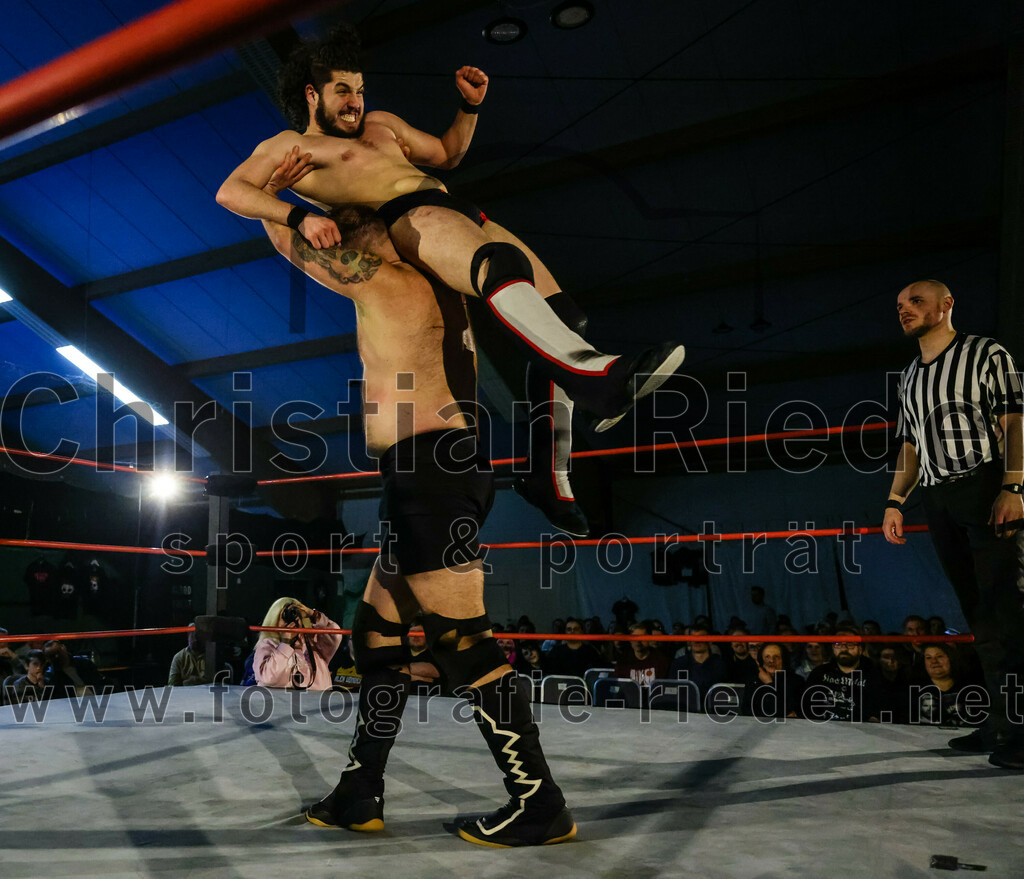 2023-03-11_198_EWS_Wrestling_ERDING | Erding, Deutschland, 11.03.2023:
Wrestling, Saison 2023, EWS Wrestling ERDING

Foto: Christian Riedel / fotografie-riedel.net