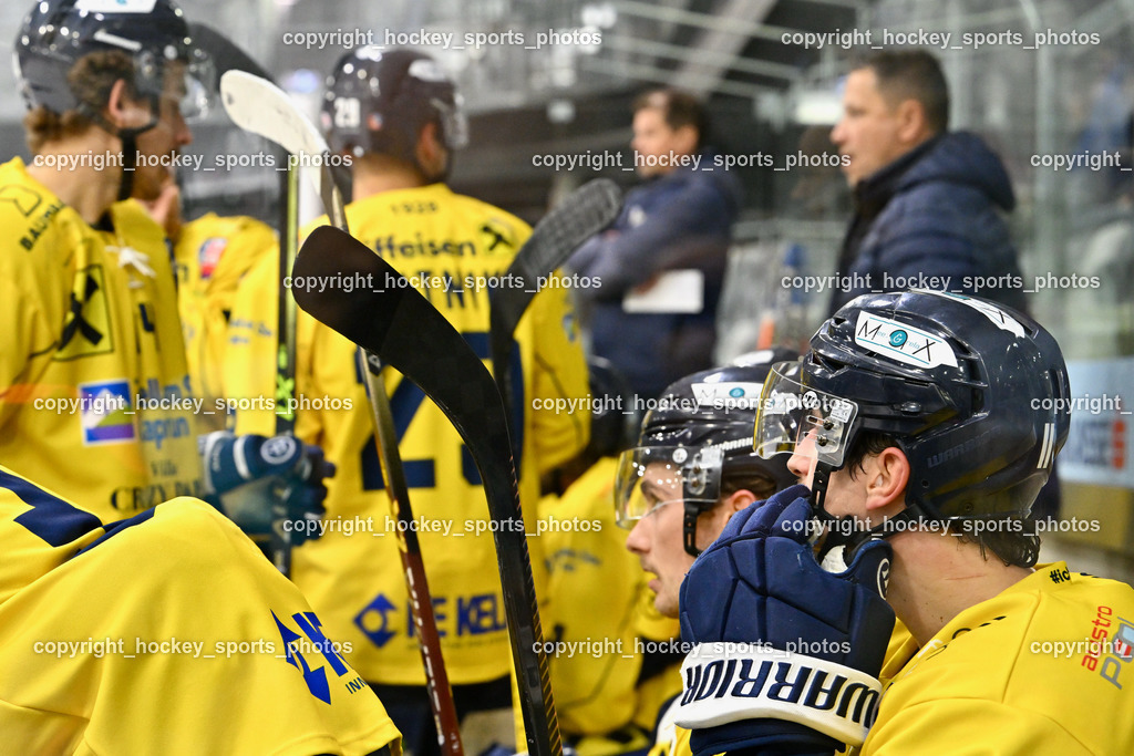 EK Zeller Eisbären vs. EC KAC Future Team 5.11.2022 | Spielerbank EK Zeller Eisbären