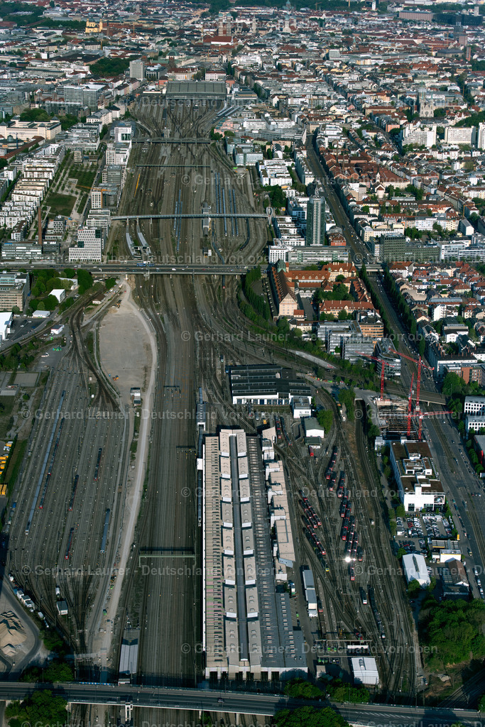 4025553 | Gleisanlagen an der Donnersberger Brücke, München