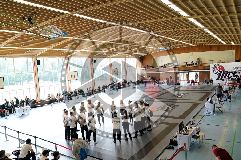 20240608PBB00010 | Fighters compete during the ILLCS VII summer edition luta livre competition in Hannover, Germany, on June 8, 2024.