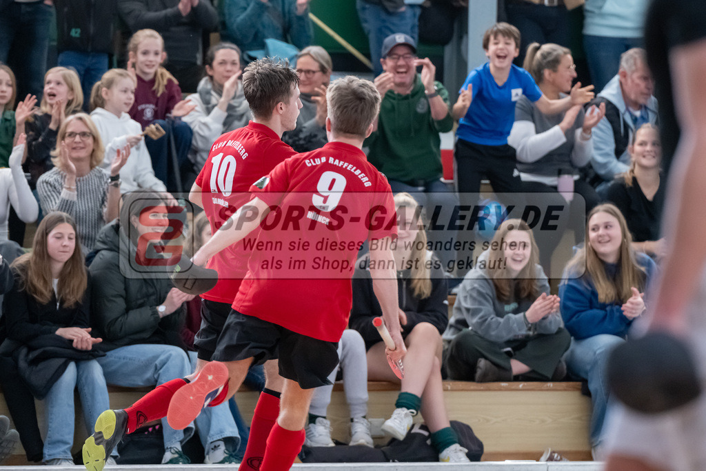 HK_20250202_102470 | 2. Bundesliga Halle Herren Club Raffelberg - Schwarz Weiss Köln am 2.2.2025 Halle am Raffelberg, Duisburg ,
