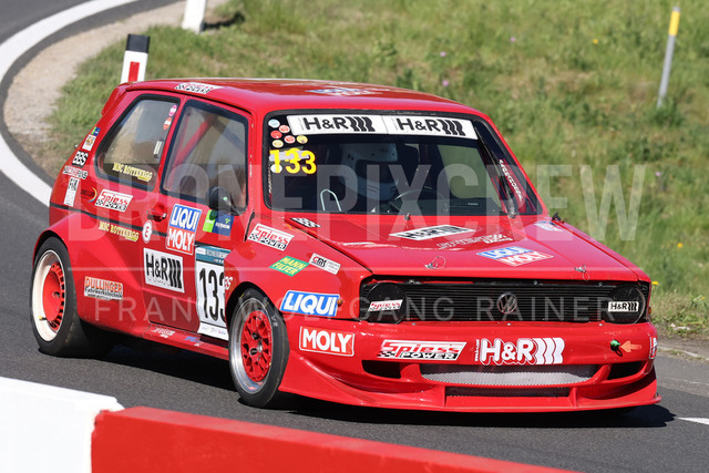 FIA European Hill Climb Championship – Rechberg 2026    | FIA European Hill Climb Championship at Rechberg, held from 24 to 26 April 2026 near Tulwitz, Styria, Austria. The image shows Helmut MAIER (AUT) VW Spiess-Golf 1 16V.     