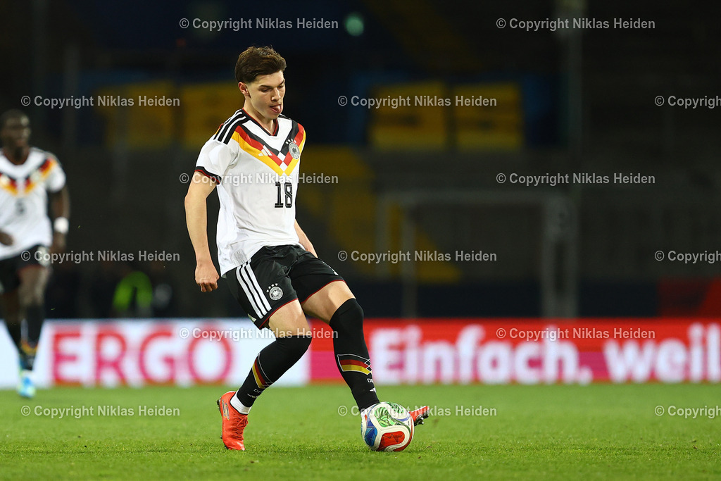 NH_DeutschlandU21_NordirlandU21_U21EMQualifikation_27032026 | #18 Mert Kömür (Deutschland U21)Fußball I Junioren I U21-EM-Qualifikation I Saison 2025-2026 I 8. Spieltag I Deutschland U21 - Nordirland U21 I 27.03.2026 I Eintracht-Stadion