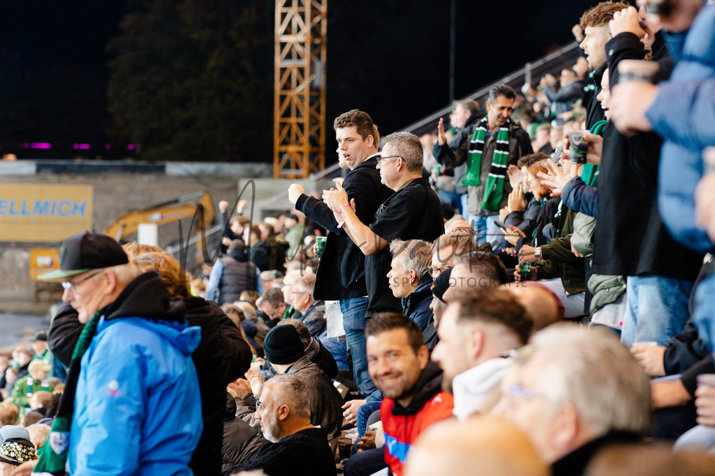 2. Bundesliga, Saison 2025/26, 11. Spieltag: SC Preußen Münster - Holstein Kiel | Münster, 31.10.2025: 2. Bundesliga, 11. Spieltag, SC Preußen Münster gegen Holstein Kiel im LVM-Preußenstadion in Münster an. Foto: sportfotografie.ms | Markus Paletta - Realisiert mit Pictrs.com