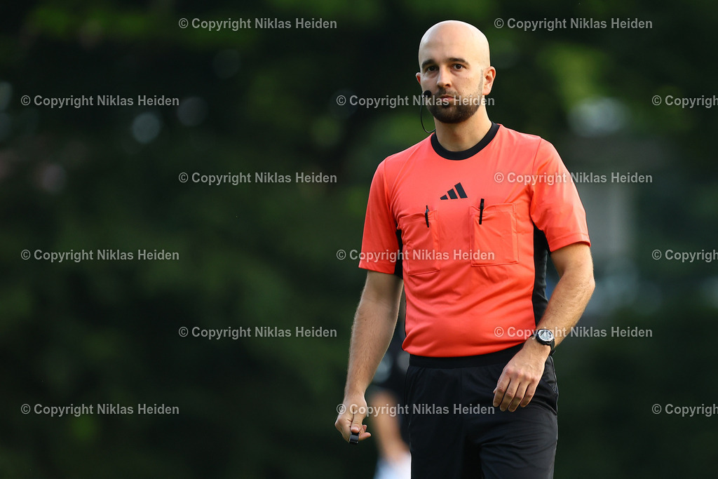 NH_Teutonia05_ASVHamburg_Testspiel_18072025 | Marco Kulawiak (Schiedsrichter)Fußball I Herren I Testspiel I Saison 2025-2026  I Teutonia 05 - ASV Hamburg I 18.07.2025 I Sportplatz Kreuzkirche