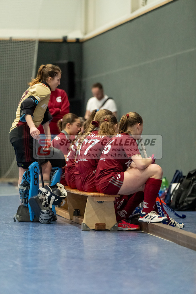 HK_20250223_102996 | Deutsche Meisterschaft wU14 Spiel um Platz 3  am 23.2.2025 Düsseldorfer HC, Düsseldorf