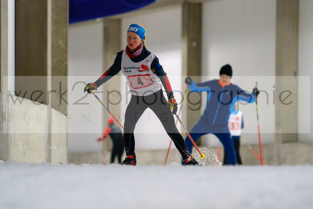 Testwettkampf Oberhof | Skihalle Oberhof am 14. Januar 2023