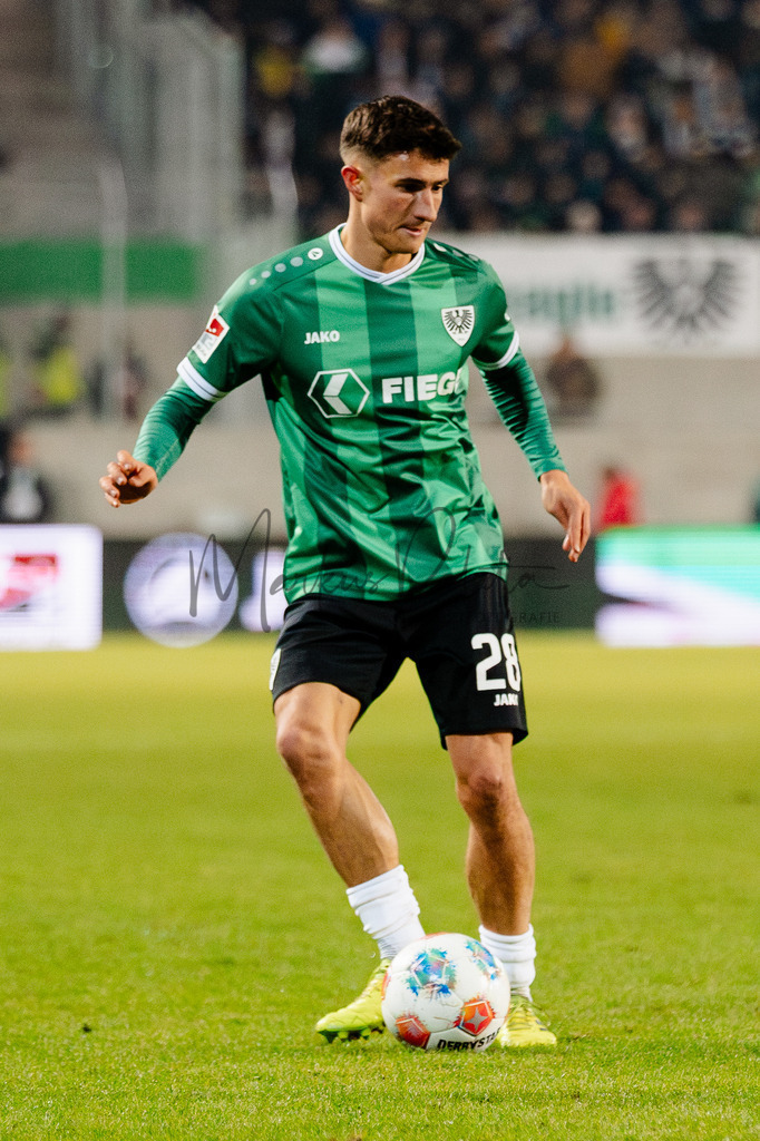 2. Bundesliga, Saison 2025/26, 15. Spieltag: SC Preußen Münster - Hannover 96 | Münster, 05.12.2025: 2. Bundesliga, 15. Spieltag, SC Preußen Münster gegen Hannover 96 im LVM-Preußenstadion in Münster. Foto: sportfotografie.ms | Markus Paletta - Realisiert mit Pictrs.com