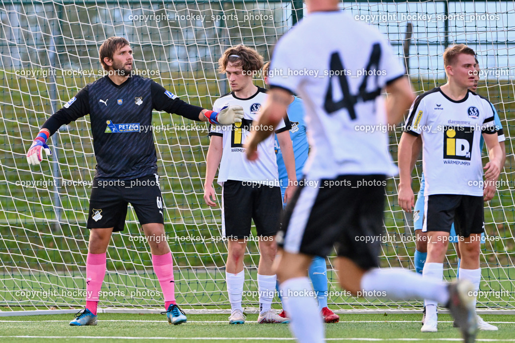 SV Spittal vs. SVG Bleiburg | #66 Thomas Pök SVG Bleiburg, #18 Kristijan Jelic SV Spittal, #7 Ralph Roman Scheer SV Spittal, SV Spittal vs. SVG Bleiburg, SV Spittal vs. SVG Bleiburg am 14.08.2024 in Spittal an der Drau (Goldeck Stadion), Austria, (Photo by Bernd Stefan)