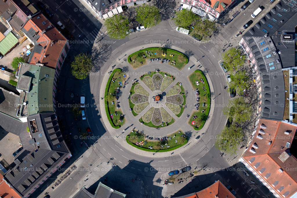 4024973 | Kreisverkehr Gärtnerplatz, München im Bundesland Bayern