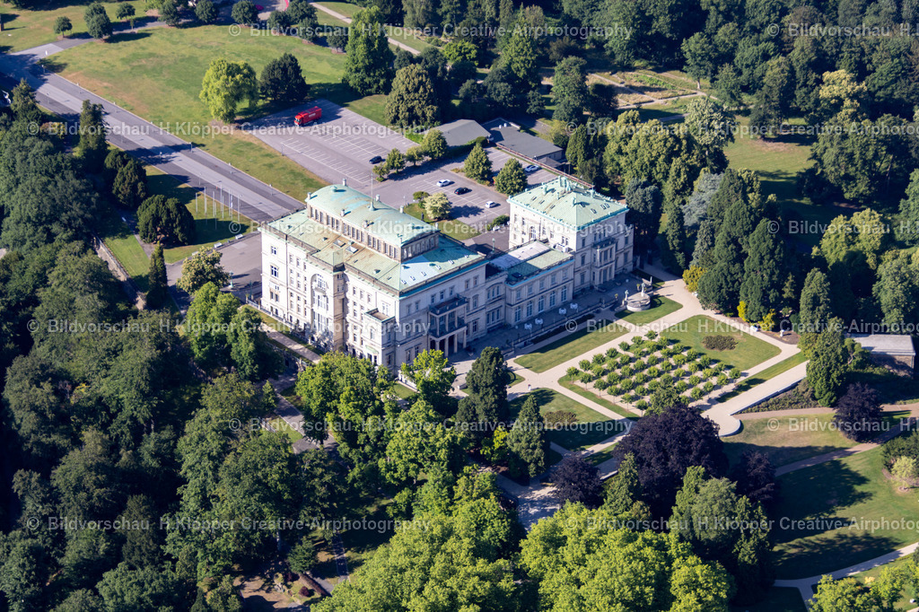 Luftbild Essen Villa Hügel Krupp Dynastie-3578 | Luftbildfotografie Hermann Klöpper/ Creative-Airphotography - Realisiert mit Pictrs.com