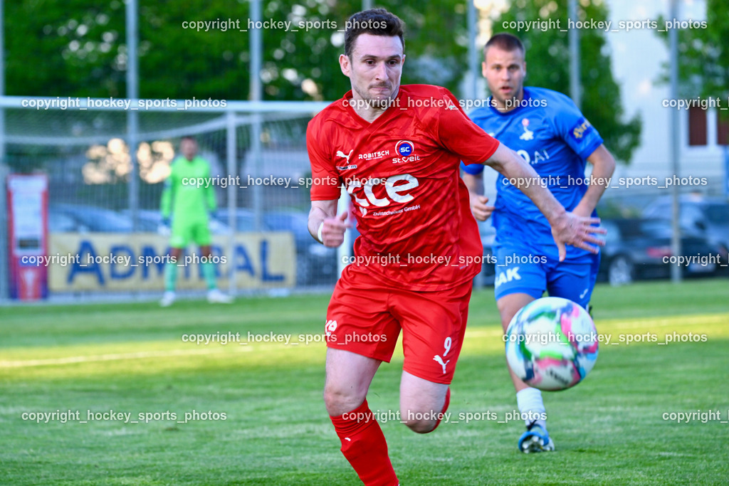 SAK vs. SC ST. Veit | #9 Julian Brandstätter SC St.Veit, SAK vs. SC ST. Veit, SAK vs. SC ST. Veit am 30.04.2025 in Klagenfurt (Sportpark Welzenegg), Austria, (Photo by Bernd Stefan)
