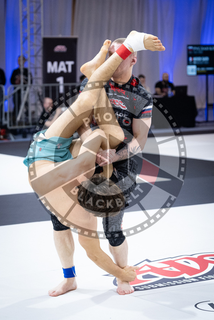 20260214PBB4084 | Fighters compete during the ADCC European Trials  competition day 1 in Belgrade, Serbia, on February 14, 2026.
