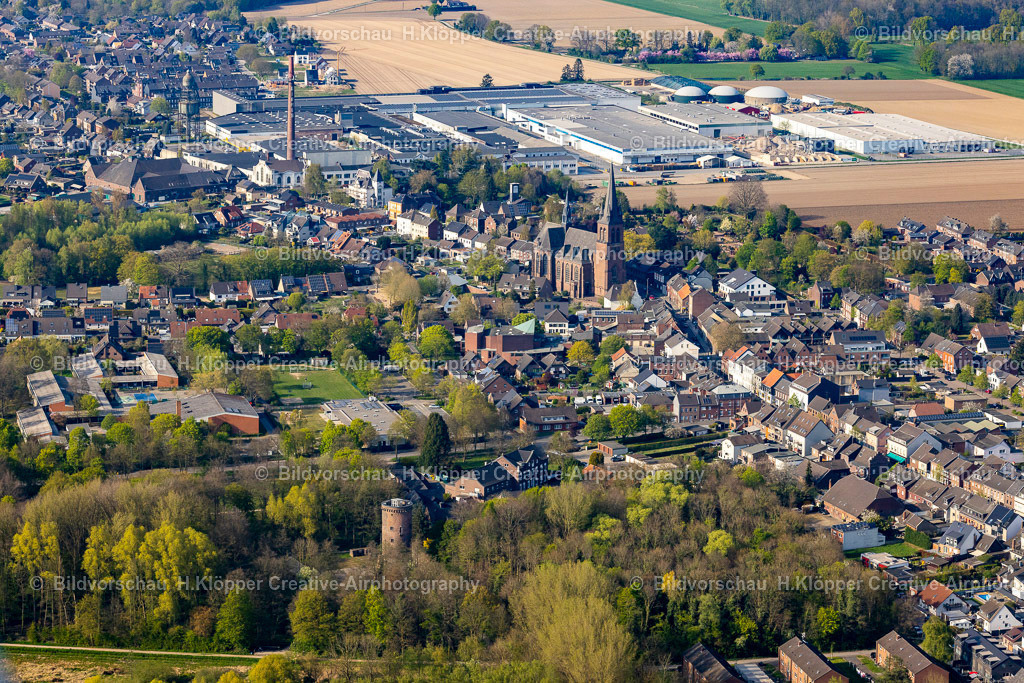 Luftbilder Grefrath-0098 | Luftbildfotografie Luftbild Ortsansicht Grefrath Oedt - Realisiert mit Pictrs.com