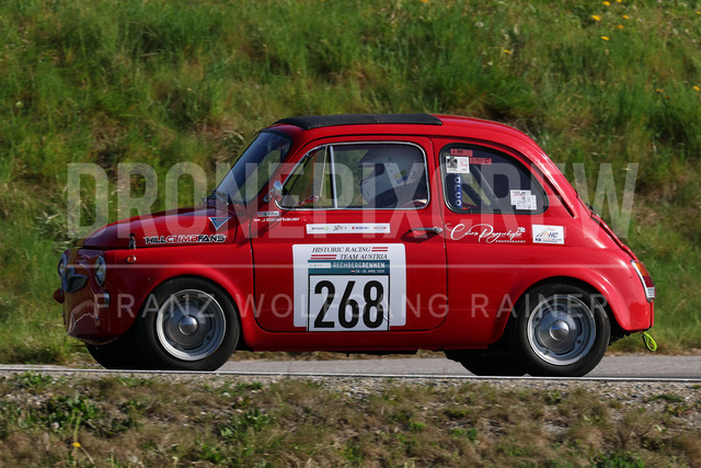 FIA Historic Hill Climb Championship – Rechberg 2026    | Historic race car in action during the FIA Historic Hill Climb Championship at Rechberg, held from 24 to 26 April 2026 near Tulwitz, Styria, Austria. The image shows Johannes ESTERBAUER (AUT) Steyr Puch 650 TR.     