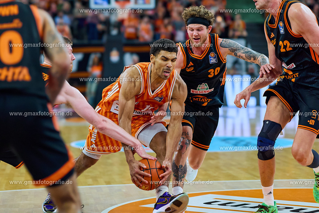 GER, ratiopharm ulm vs. RASTA Vechta, Basketball, 10. Spieltag, EasyCredit Bundesliga, Spielzeit 2025/2026, 13.12.2025 | GER, ratiopharm ulm vs. RASTA Vechta, Basketball, 10. Spieltag, EasyCredit Bundesliga, Spielzeit 2025/2026, 13.12.2025Foto: Gerald Oelze-de Stoppany