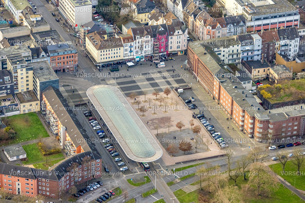 Herne251204048 | Luftbild, Busbahnhof am Buschmannshof, Wanne-Süd, Herne, Ruhrgebiet, Nordrhein-Westfalen, Deutschland