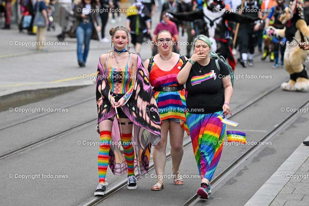 Linzpride 2023_ 24.06.2023-30 | 24.06.2023, Linz, AUT, Linzpride 2023, im Bild Teilnehmer an der Linzpride 2023