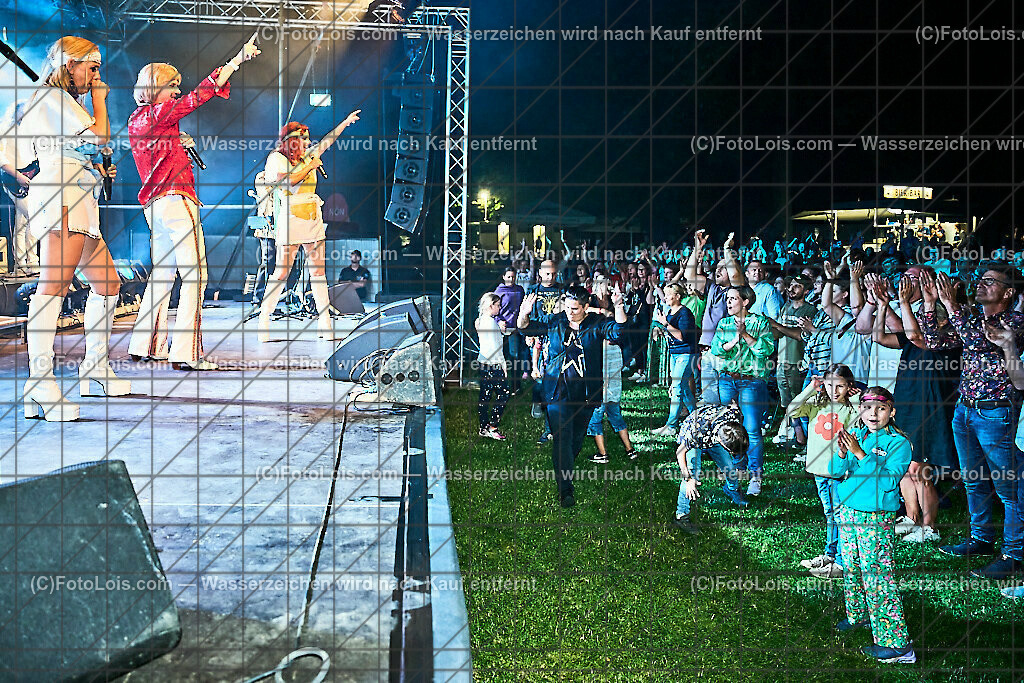 ALP2514_MAGIC of ABBA_MAMMA MIA | (C)FotoLois.com, Alois Spandl, MAMMA MIA - What a Show mit THE MAGIC of ABBA im Stadtpark Wieselburg, Fr 11. Aug. 2023.