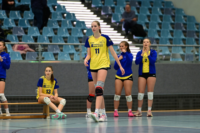 Volleyball I Frauen I Saison 2025-2026 I Regionalliga Nord I 7. Spieltag I VT Hamburg - Schweriner SC III I 26040 | Der Sportfotograf. - Realisiert mit Pictrs.com