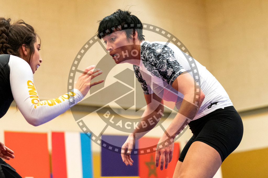 20231118PBB13912 | Fighters compete during the AJP Tour 600 Frankfurt Championship in Frankfurt/Main, Germany, on November 18, 2023.