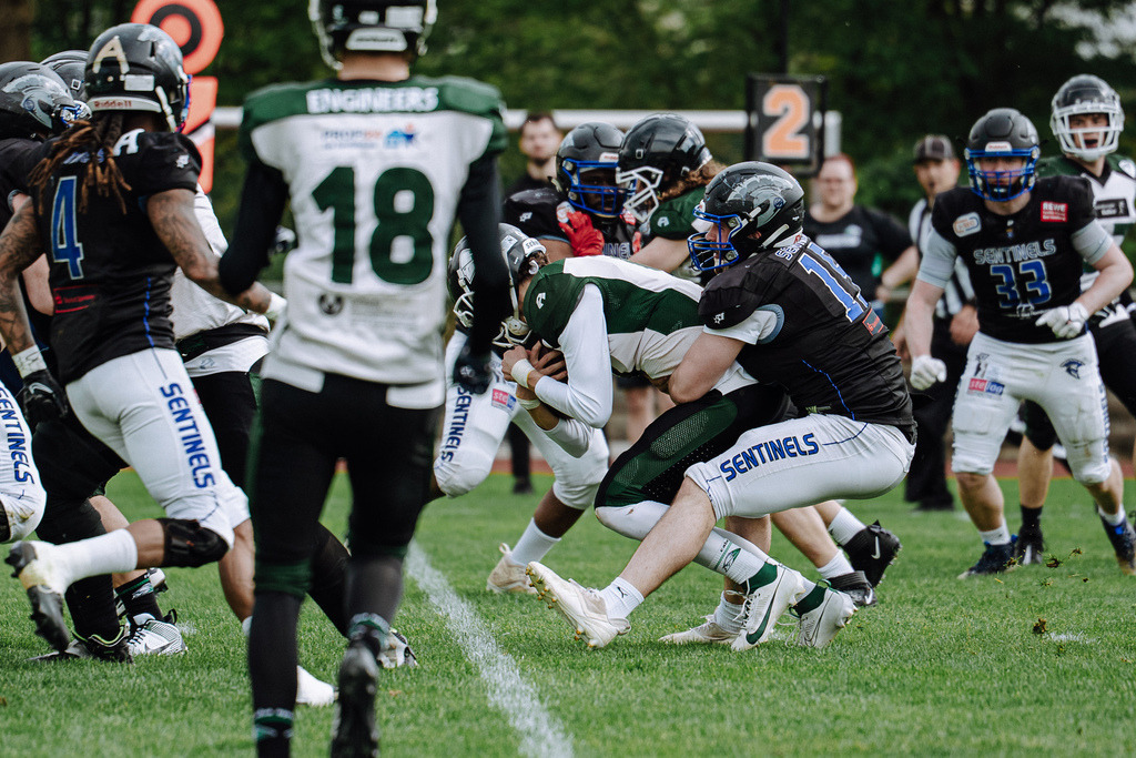 Bad Homburg Sentinels vs KIT Engineers, American Football,Testspiel, 18.04.2026 | Bad Homburg Sentinels vs KIT Engineers - Realisiert mit Pictrs.com