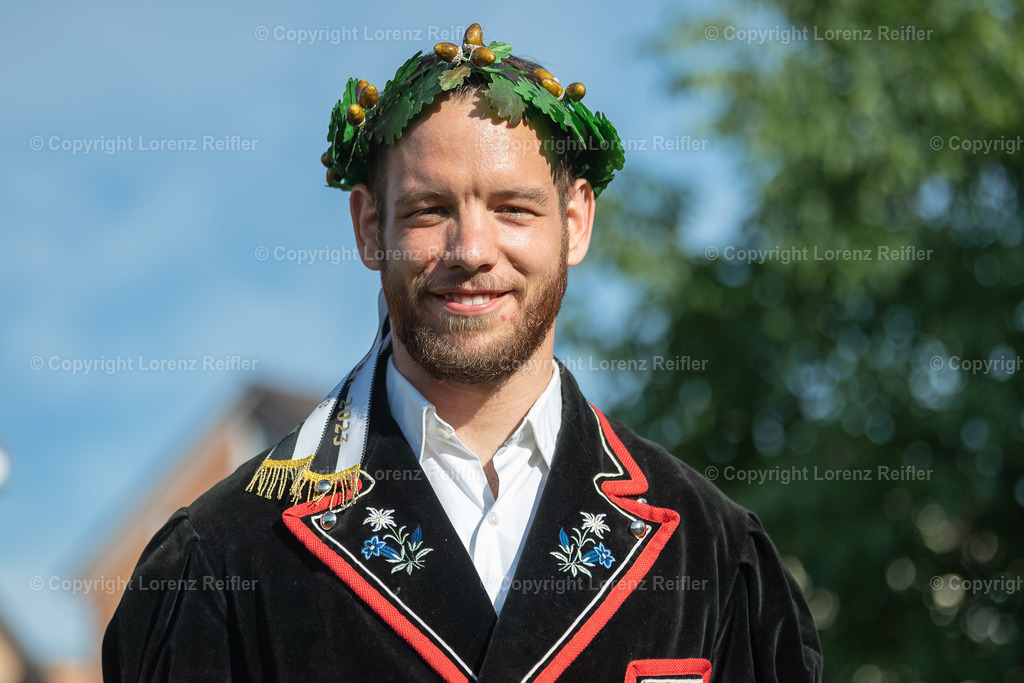 Schwingen -  Appenzeller Kantonal 2023 | Oberegg, 9.7.23, Schwingen - Appenzeller Kantonal.
Neukranzer Kammermann Dominik (Rapperswil SG)