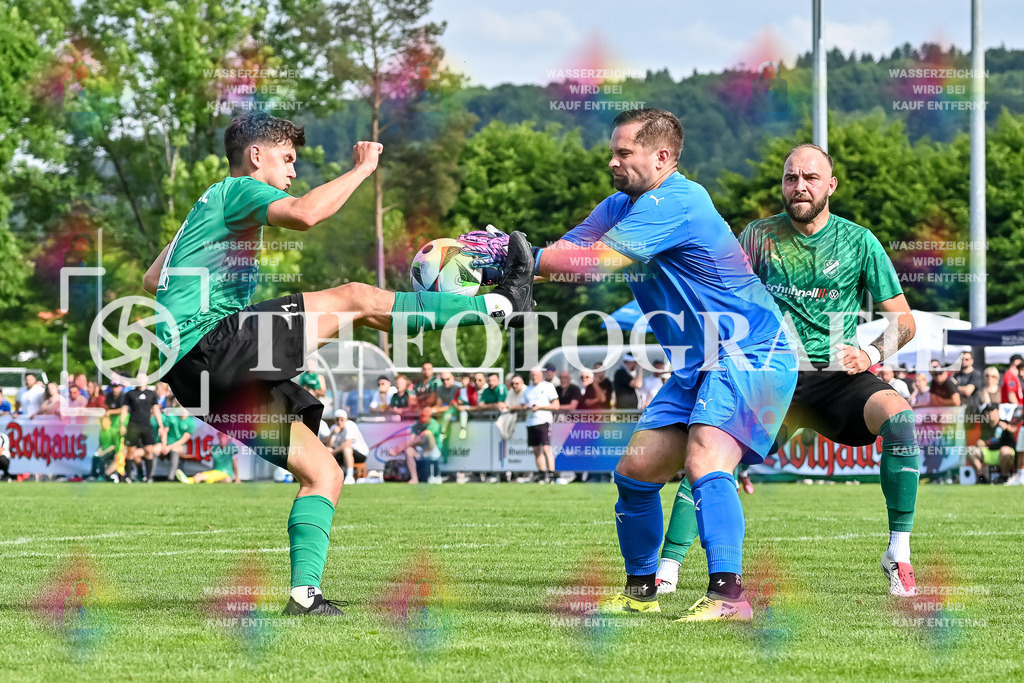 GER, FC Zell - FC Wittlingen, Fussball, Rothaus Bezirkpokal, Finale, Saison 2024/2025, 29.05.2025 | GER, FC Zell - FC Wittlingen, Fussball, Rothaus Bezirkpokal, Finale, Saison 2024/2025, 29.05.2025Foto: TH Fotografie/Thomas Hess