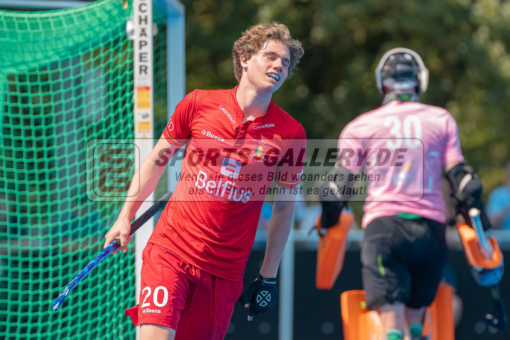 HK_20230709_100083 | Euro Hockey MU18 Belgium - Ireland Championship Girls &amp; Boys am 9.7.2023 CHTC , Krefeld ,