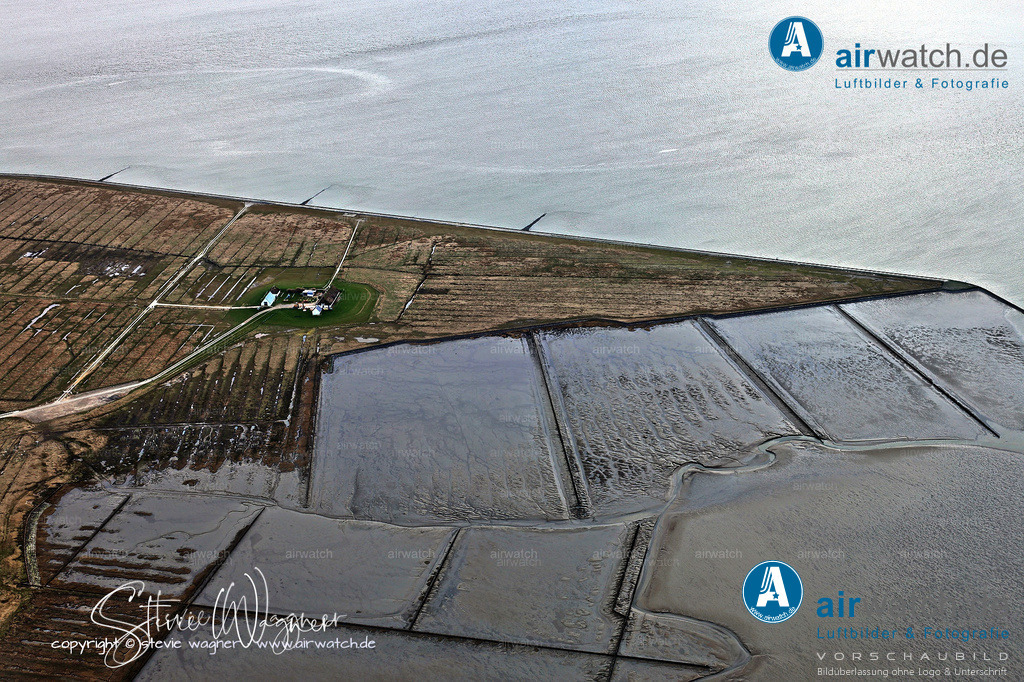 "Naturschutz und Erholung: Badestellen und Vogelparadiese auf der Hamburger Hallig" | Nordsee, Hamburger Hallig, Luftbild, Luftaufnahme, aerophoto, Luftbildfotografie, Luftbilder • max. 6240 x 4160 pix  - Hamburger-Hallig-airwatch-wagner-240A1571(1).jpg