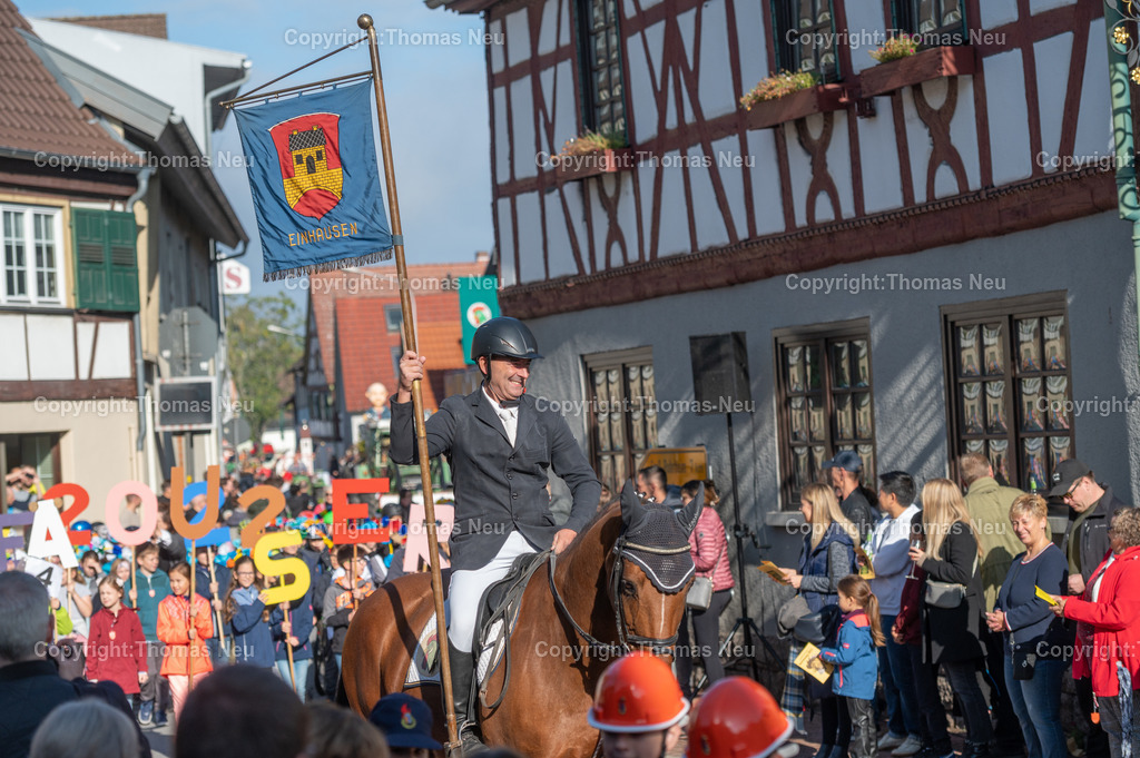 DSC_2827 | ble, Einhausen Giggelkerwe, Kerweumzug, Stanbdartenreiter Frank Storck, ,, Bild: Thomas Neu