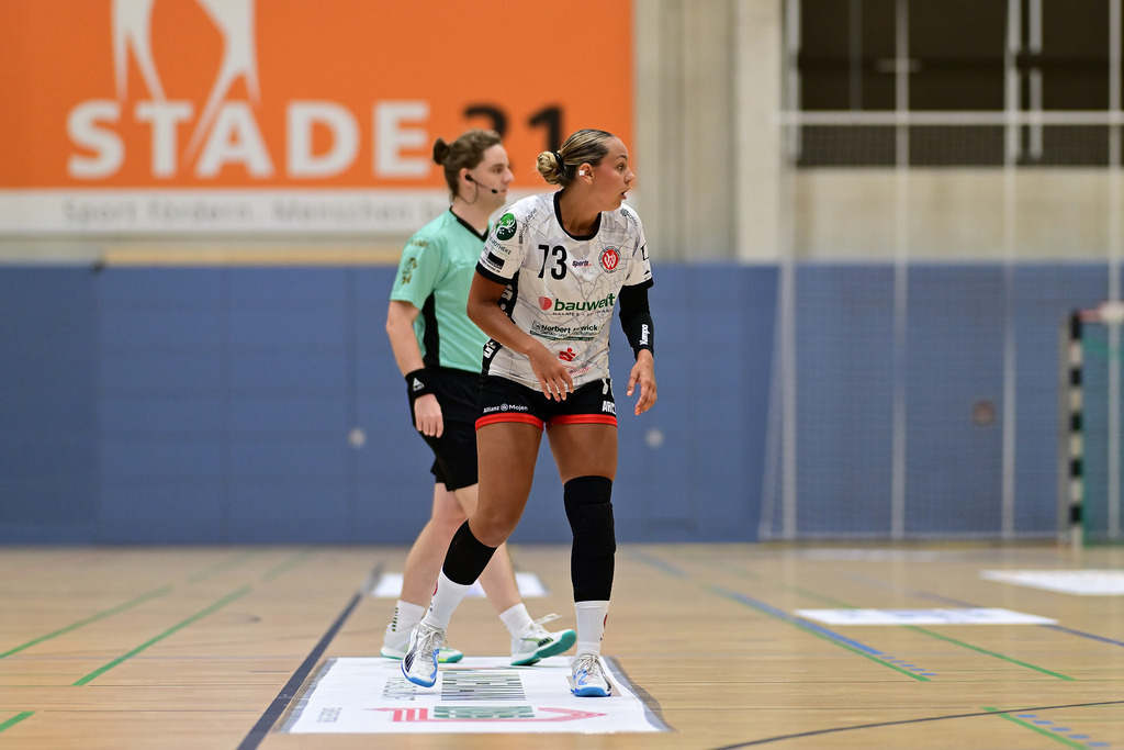 Handball I Frauen I Saison 2025-2026 I Regionalliga I 5. Spieltag I HSG Stade-Fredenbeck - TuS Jahn Hollenstedt | Der Sportfotograf. - Realisiert mit Pictrs.com