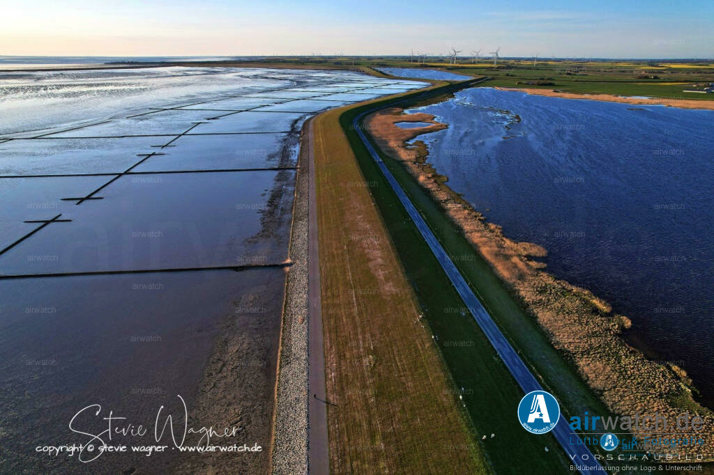 Nordfriesland Hafen Schluettsiel | Nordfriesland Hafen Schluettsiel, Landgewinnung, Küstenschutz, Speicherbecken Nord