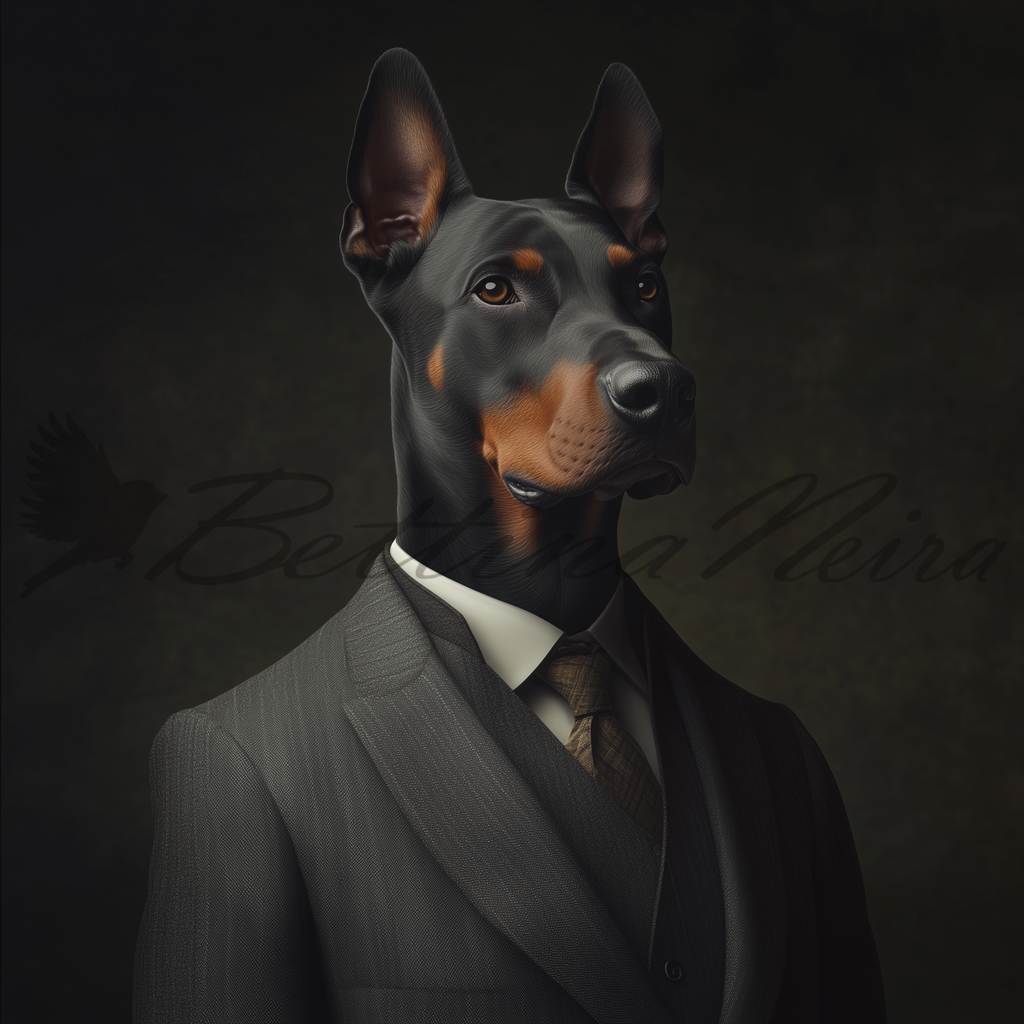 Mr. Dober Mann | bettinaneira - Realisiert mit Pictrs.com