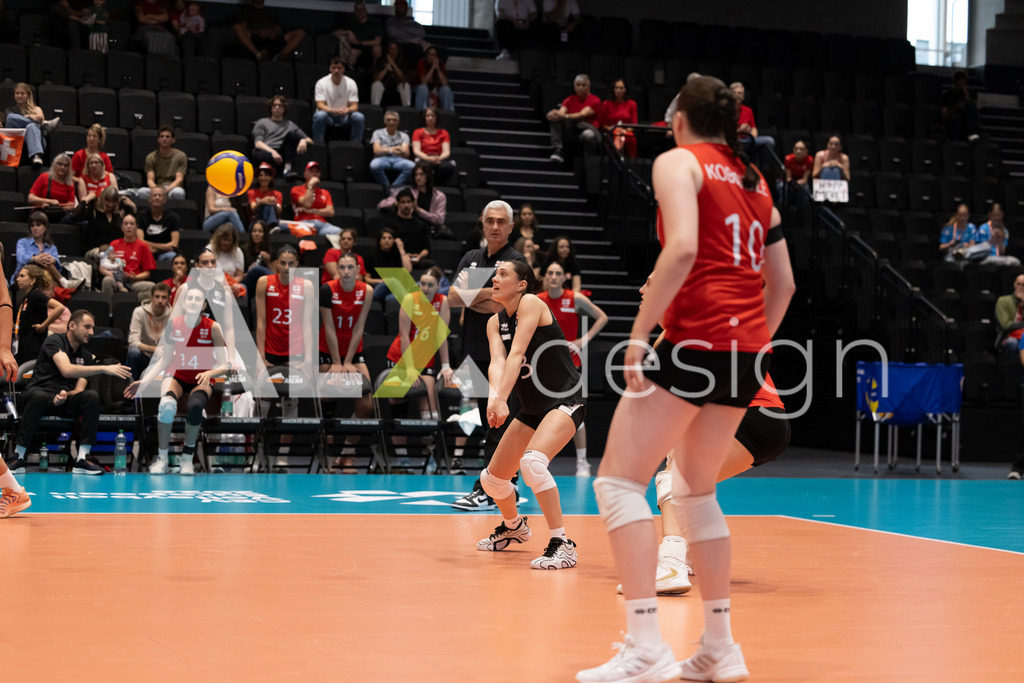 Georgia v Switzerland - CEV European League Women | KRIENS, SWITZERLAND - JUNE 12: MARTA LORTKIPANIDZE of Georgia during the CEV European League match between Georgia and Switzerland at Pilatus Arena on June 12, 2026 in Kriens, Switzerland. - Realisiert mit Pictrs.com
