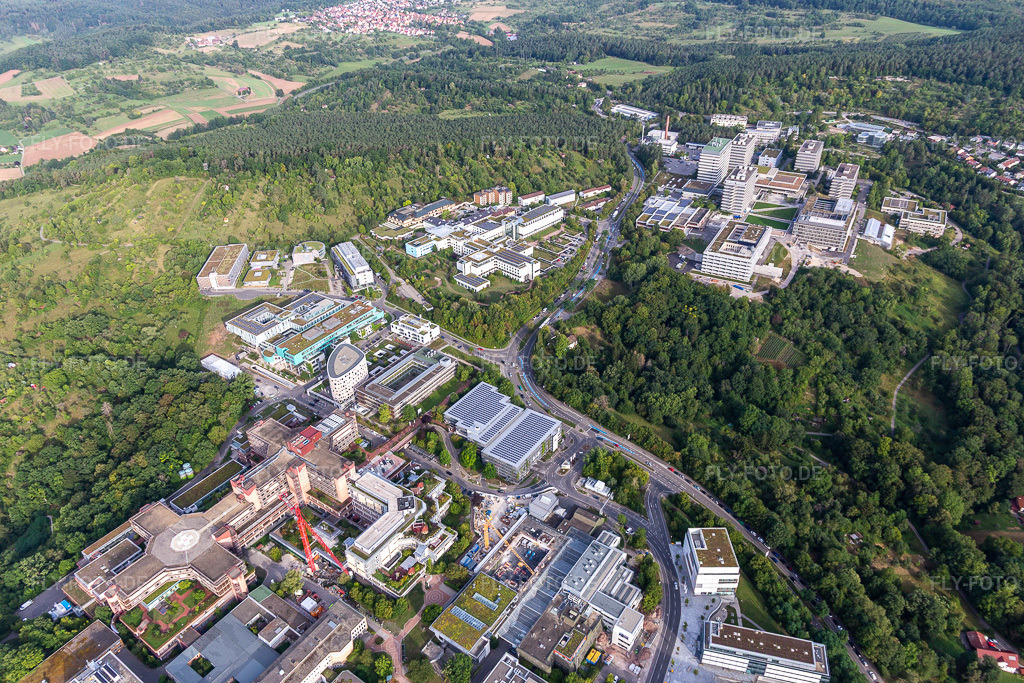 Luftbild: BG Klinik, Universität und Universitätsklinikum Tübingen in Tübingen im Bundesland Baden-Württemberg in Deutschland. Foto: IMG_008563.jpg vom 27.08.2020 durch Werner Riehm/FLY-FOTO.de