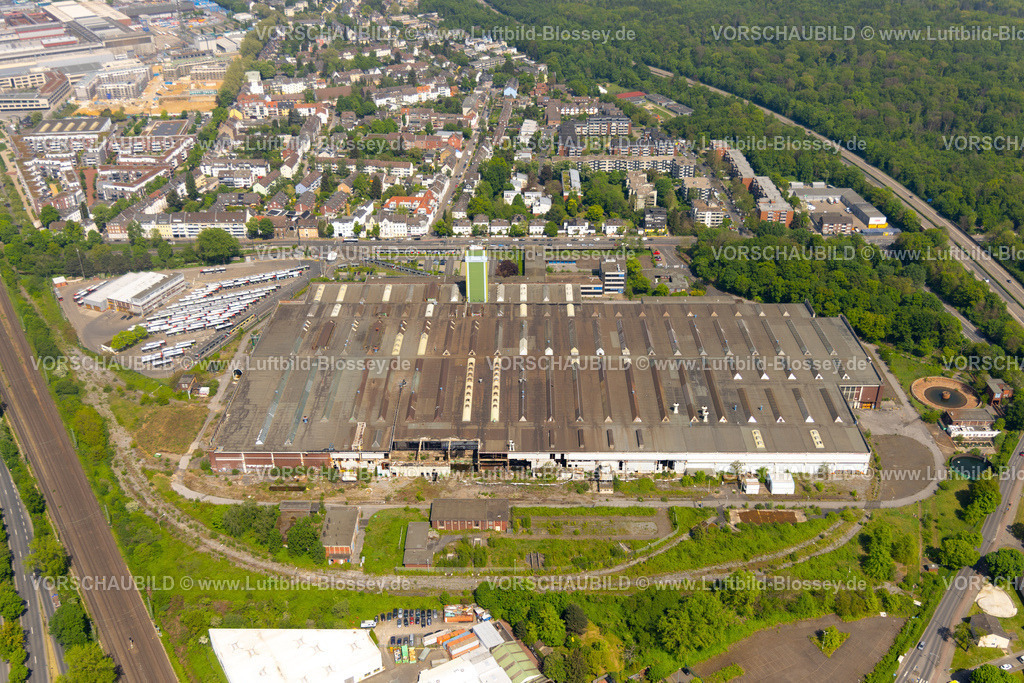 Duesseldorf240501521 | Luftbild, Rheinbahn Betriebshof, Benrath, Düsseldorf, Rheinland, Nordrhein-Westfalen, Deutschland