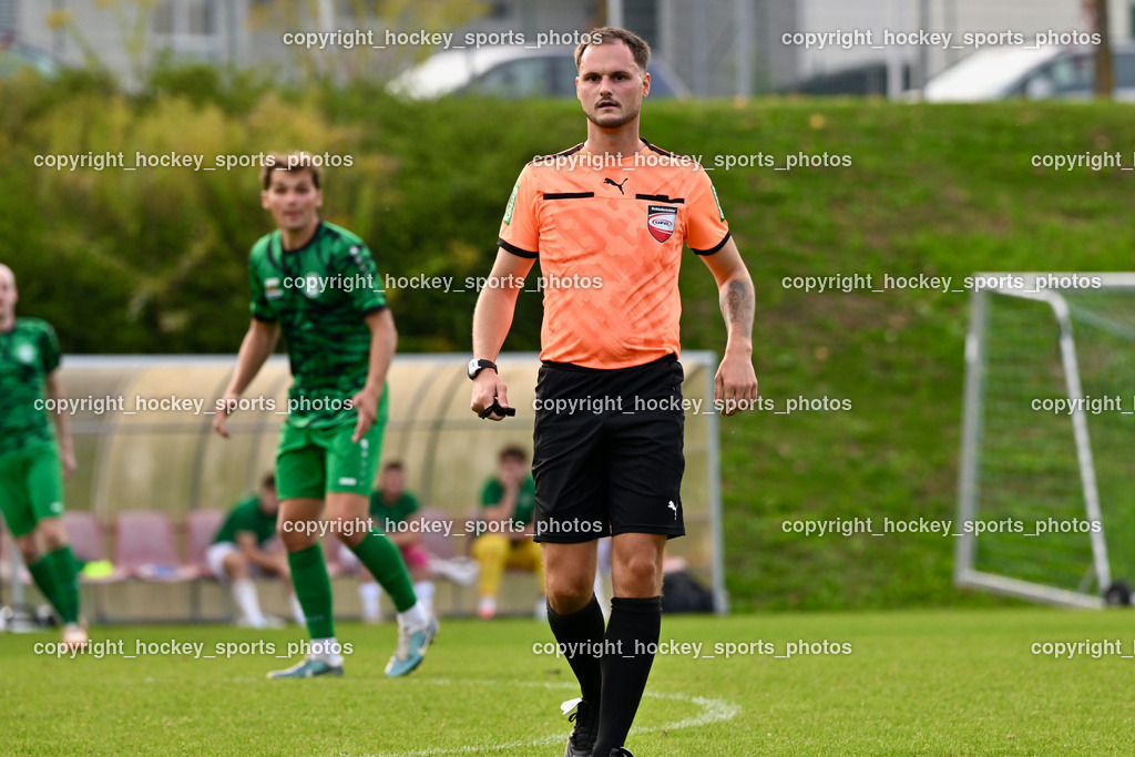 SC Landskron vs. Rapid Lienz | Daniel Wittmann Referee, SC Landskron vs. Rapid Lienz, SC Landskron vs. Rapid Lienz am 22.09.2024 in Villach (Sportanlage Landskron), Austria, (Photo by Bernd Stefan)