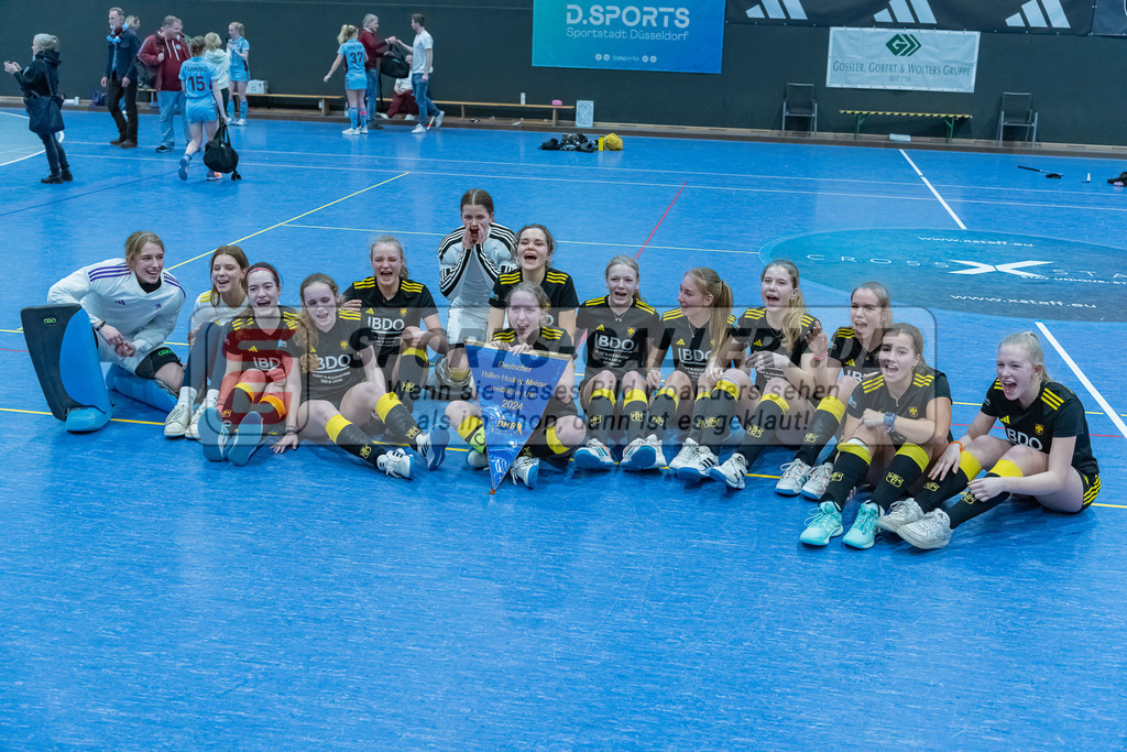 HK_20240303_109467 | Finale und Ehrungen Deutsche Meisterschaft WU16 am 3.3.2024 Hallo DHC, Düsseldorf ,