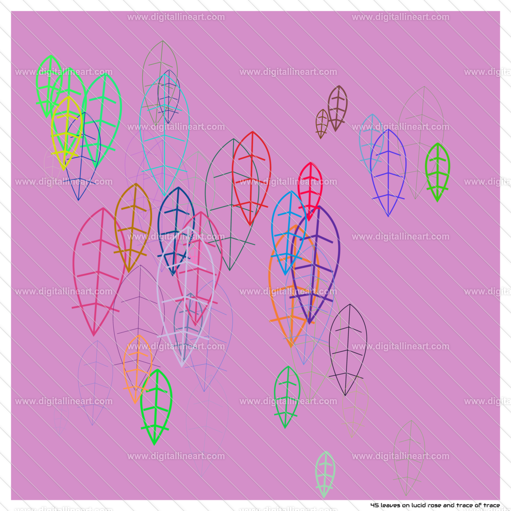 45-leaves-lucid-rose-and-trace-of-trace | digitallineart - Realisiert mit Pictrs.com