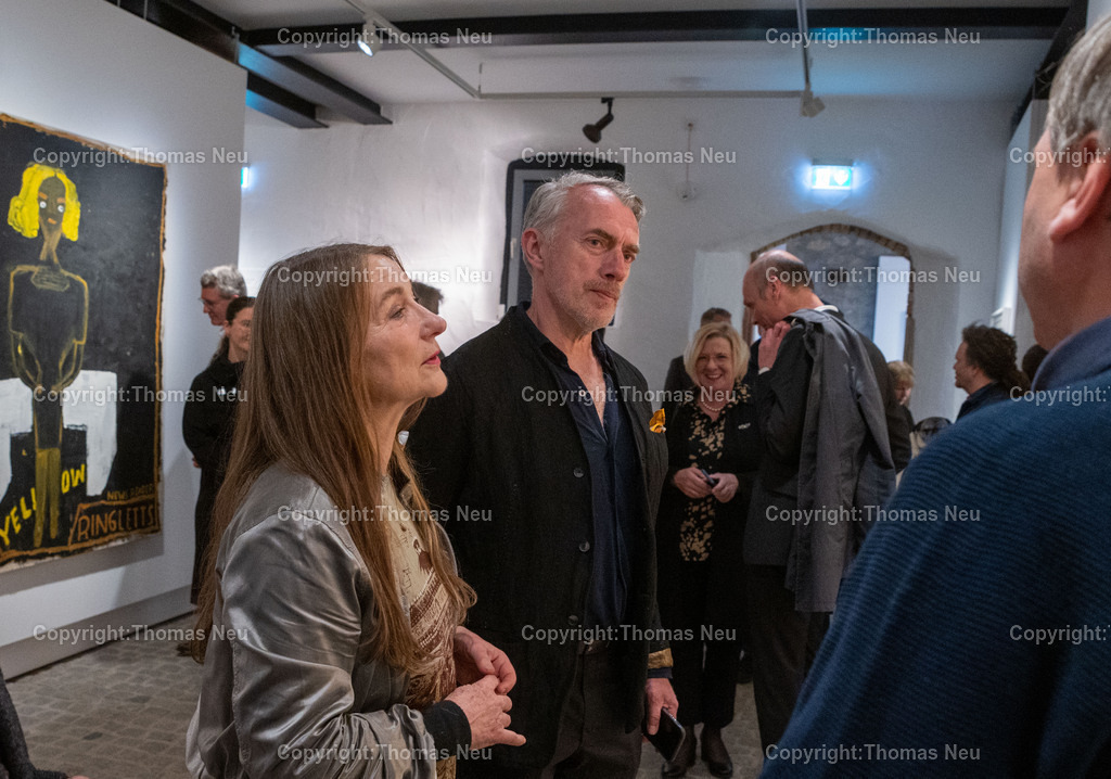 DSC_5488 | Finissage Ausstellung "Rosa Loy, guest Rose Wylie - Doubletten" - Museum Bensheim, Rosa Loy und Neo Rauch waren anwesend, 
,, Bild: Thomas Neu